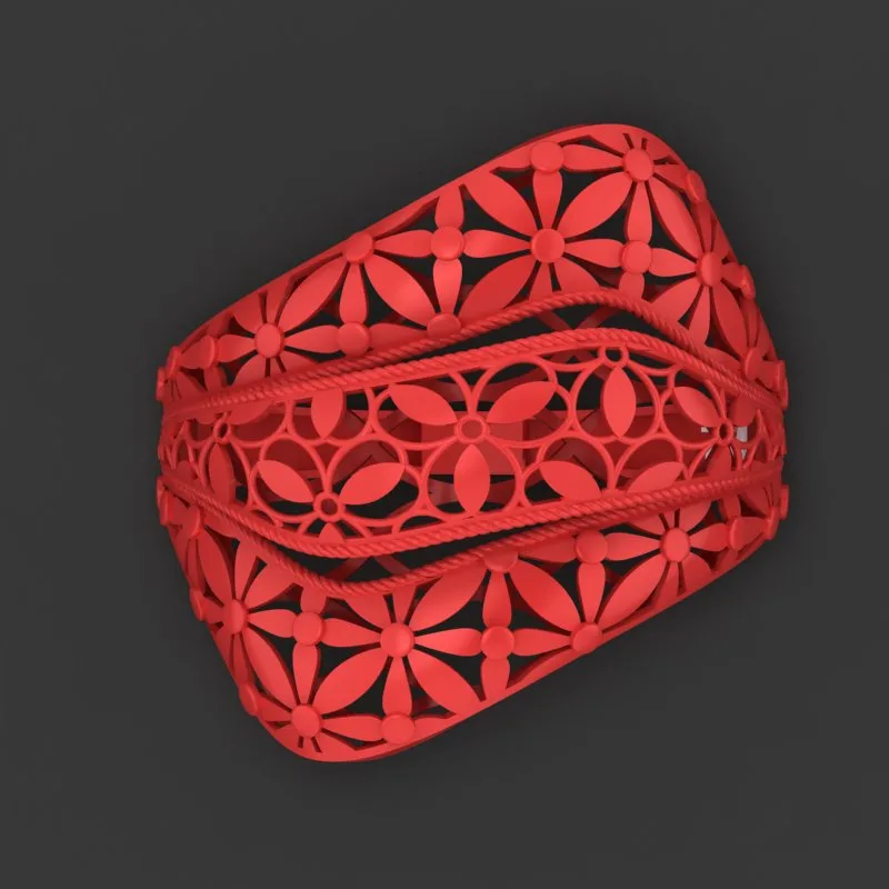 Cut Khor Aineh Fyvzhn Ring R-T-14 3D Model — image 2