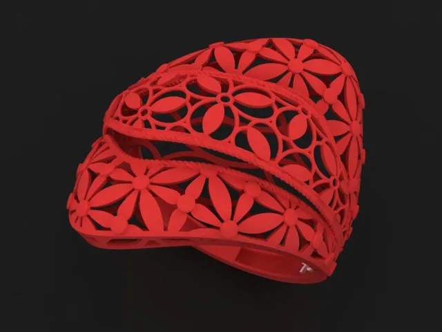 Cut Khor Aineh Fyvzhn Ring R-T-14 3D Model