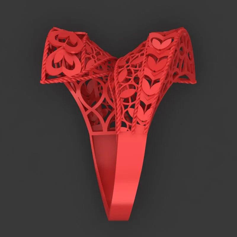 Cut Khor Aineh Fyvzhn Ring R-T-15 3D Model — image 4