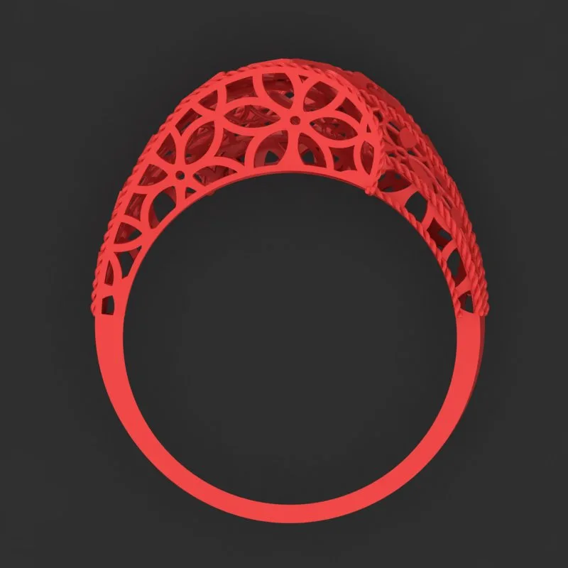 Cut Khor Aineh Fyvzhn Ring R-T-15 3D Model — image 3