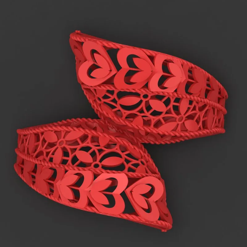 Cut Khor Aineh Fyvzhn Ring R-T-15 3D Model — image 2