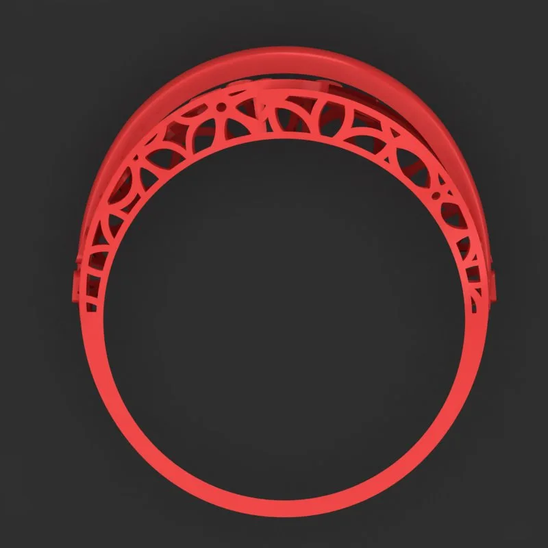 Cut Khor Aineh Fyvzhn Ring R-T-16 3D Model — image 3