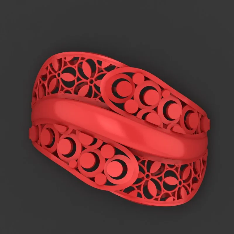 Cut Khor Aineh Fyvzhn Ring R-T-16 3D Model — image 2