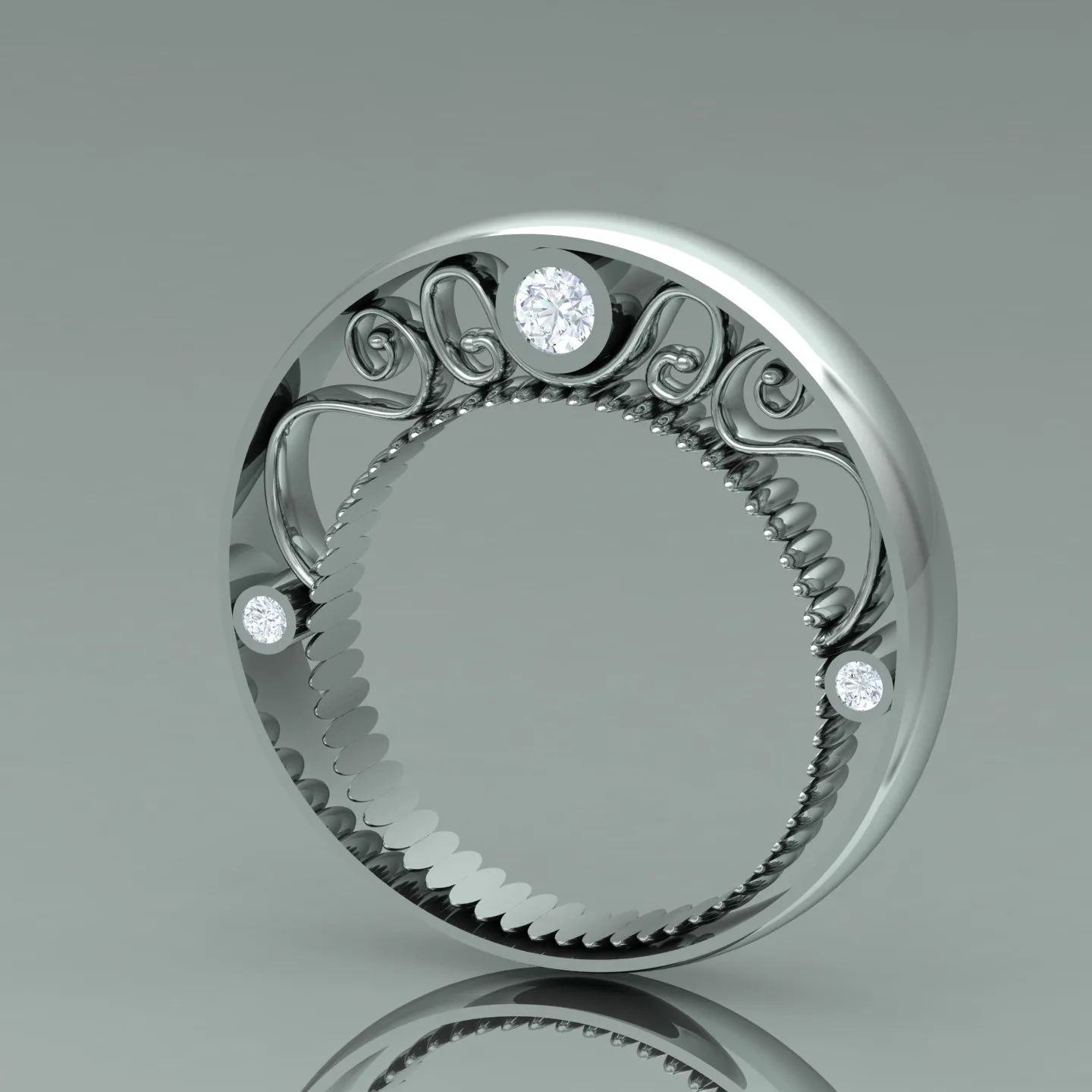 انگشتر کلاسیک کد 01 — تصویر ۲