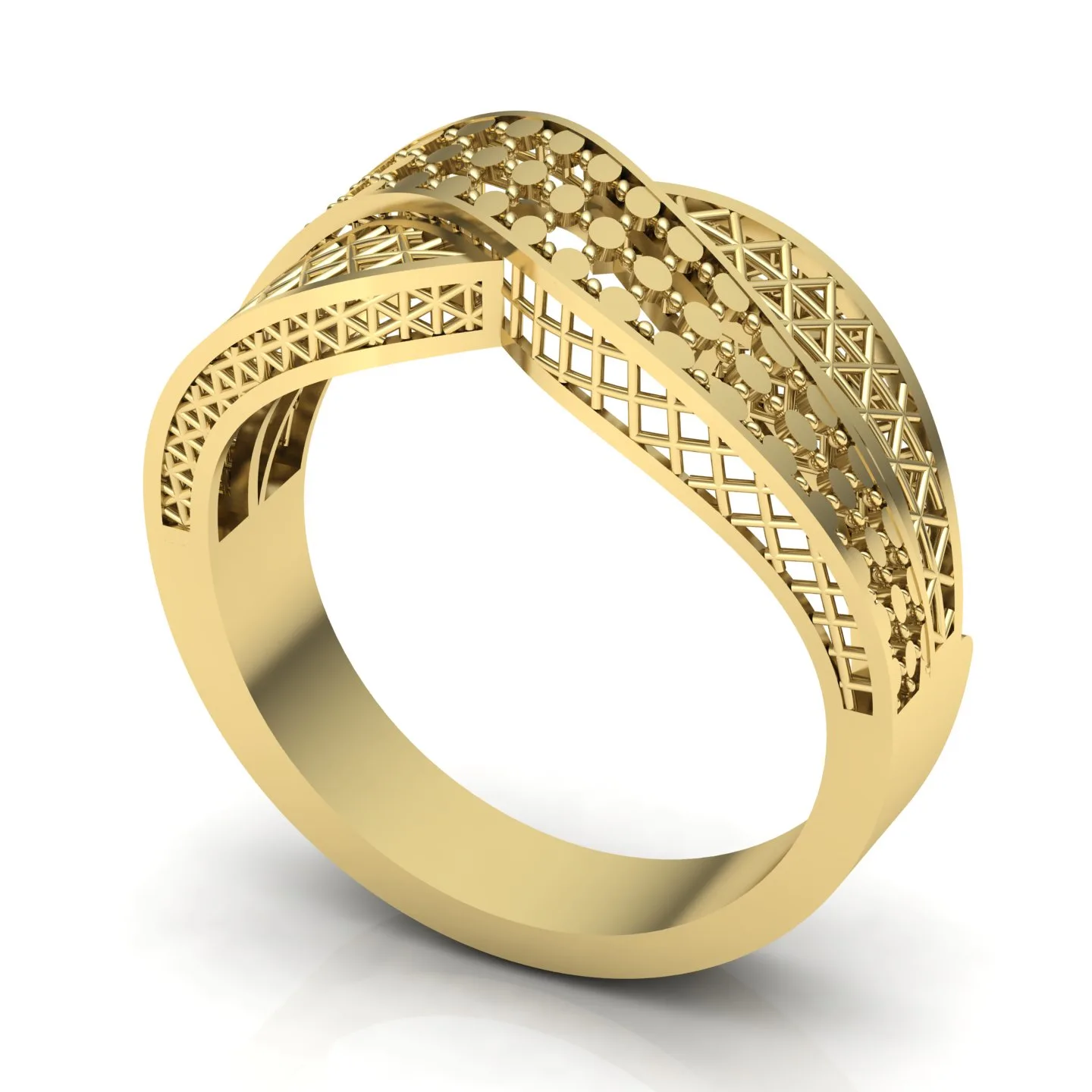 Fyvzhn Ring Code 01 3D Model — image 3