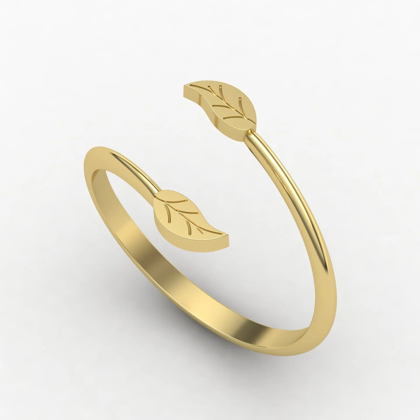 Leaf Ring Code 03 04 05 3D Model — image 16