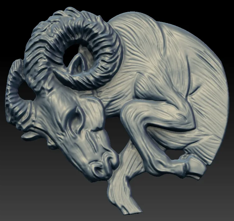 Symbol Birth Month Farordin Magrit 3D Model