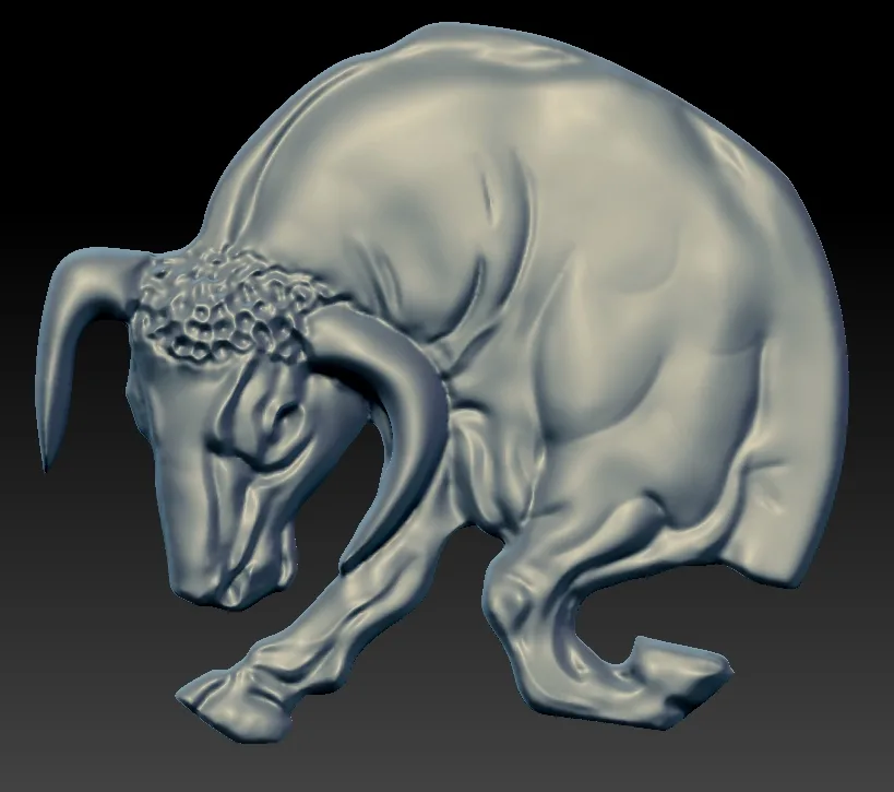 Symbol Birth Month Avrdibhsht Magrit 3D Model