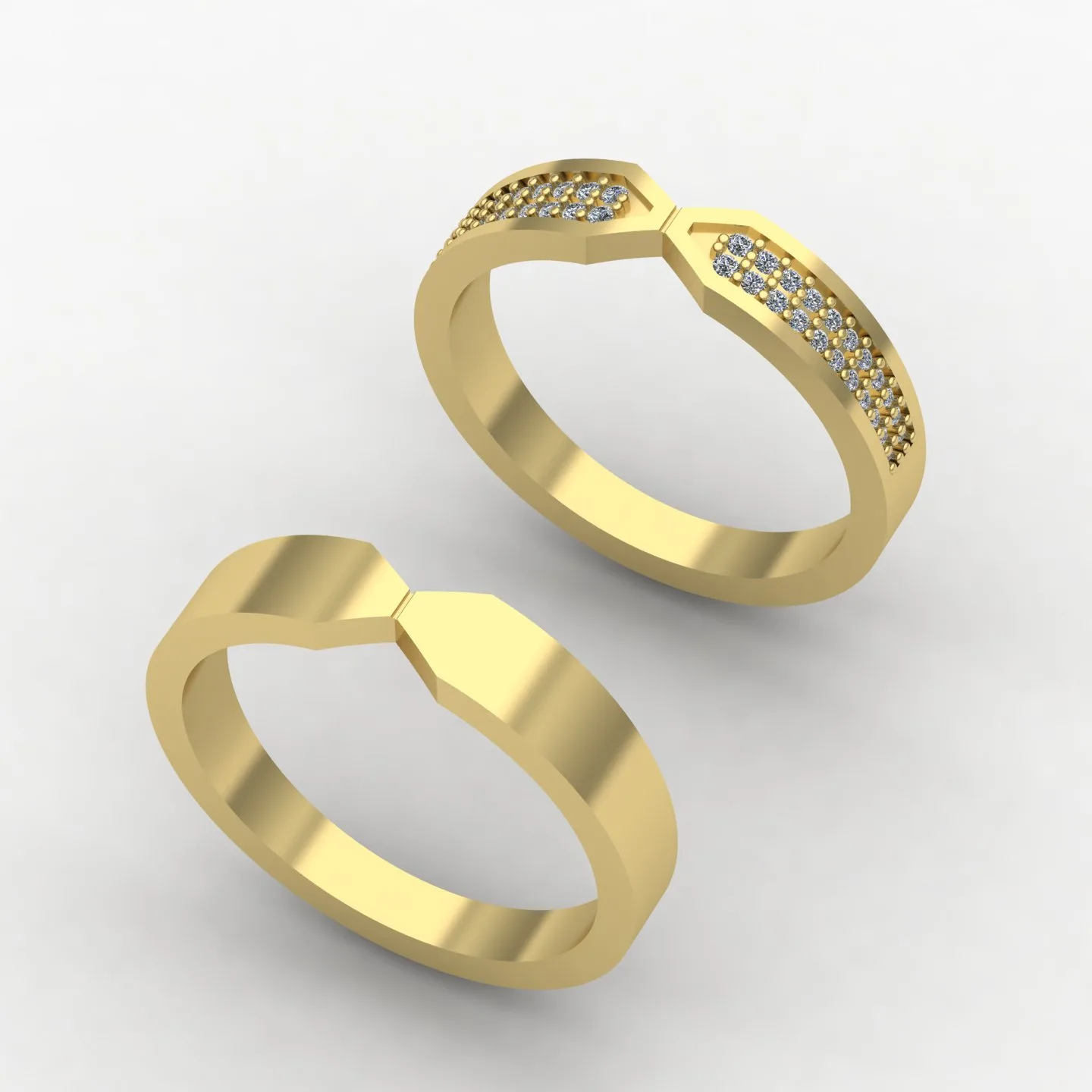 Set Ring Code 07 3D Model