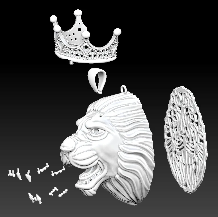 Lion Sar L-08 3D Model — image 6