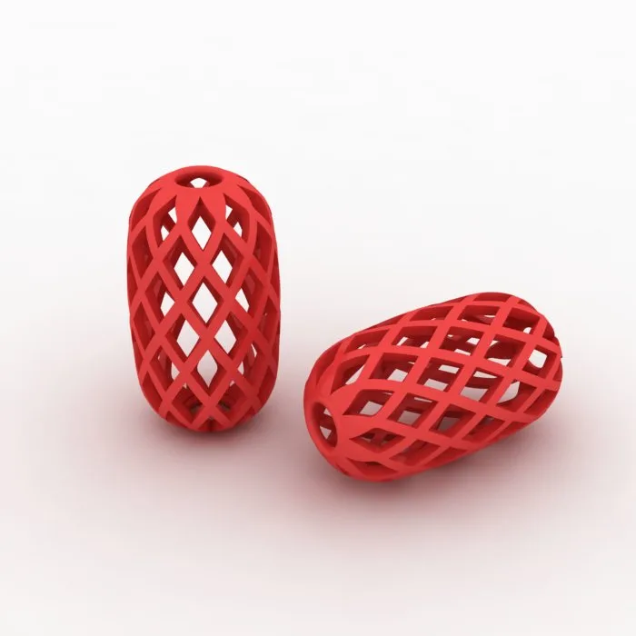 Oval Kharjkar Tori Code 1 3D Model — image 3