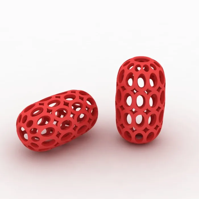 Oval Kharjkar Tori Code 1 3D Model — image 5
