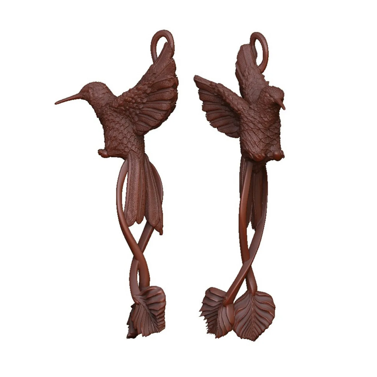 گوشواره طرح پرنده