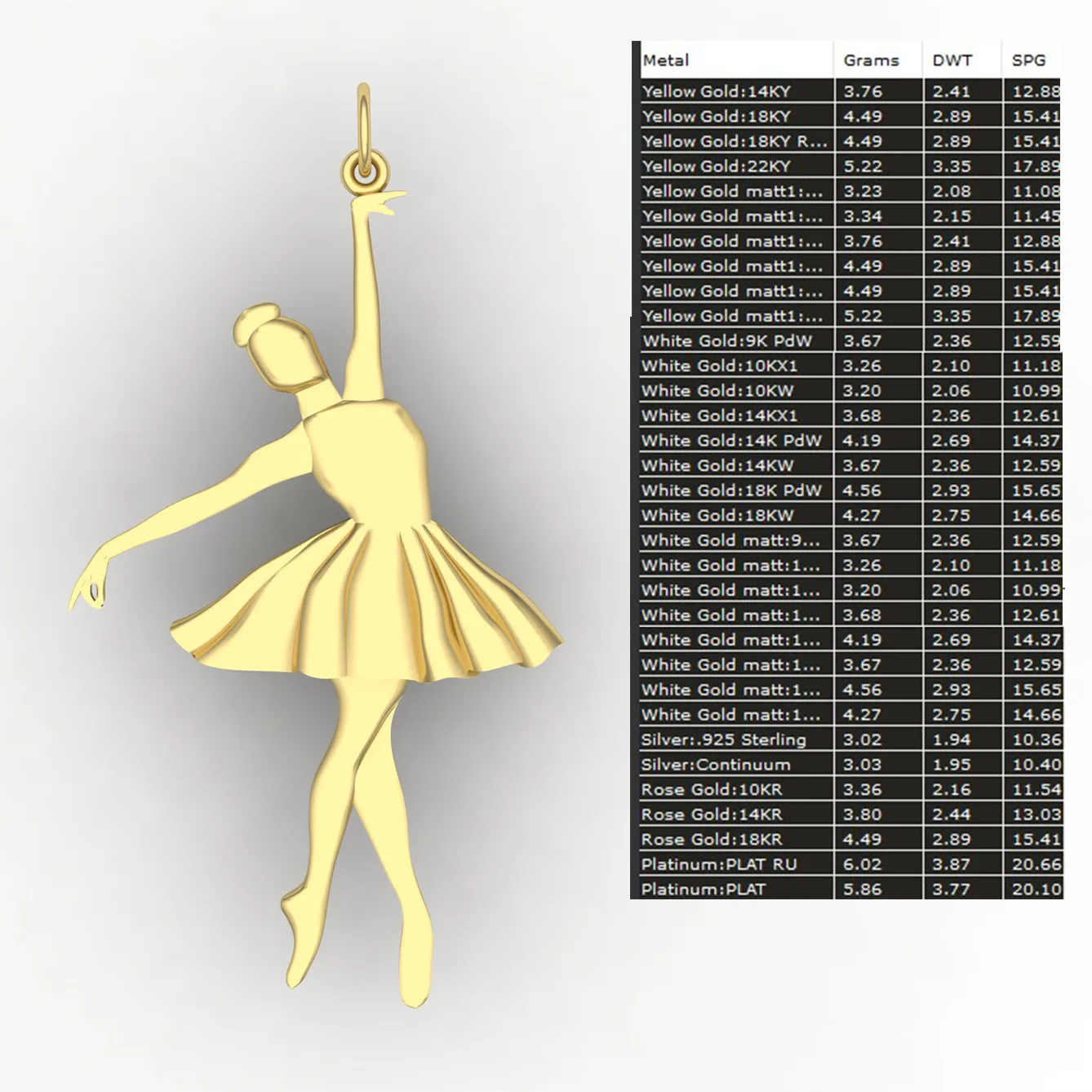 Balrin Pendant Necklace Code 01 3D Model — image 11
