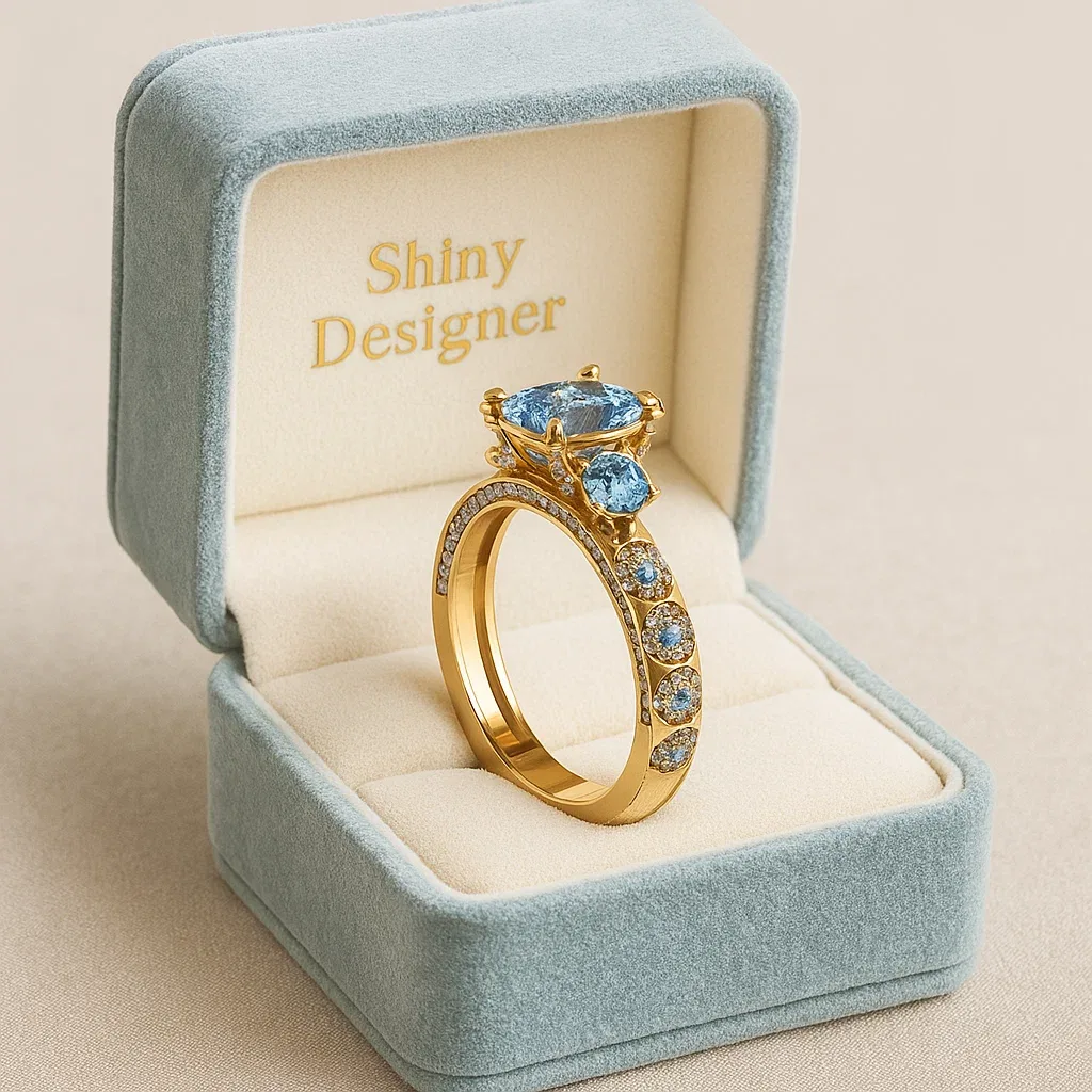 Solitaire Ring Code 01 3D Model — image 8