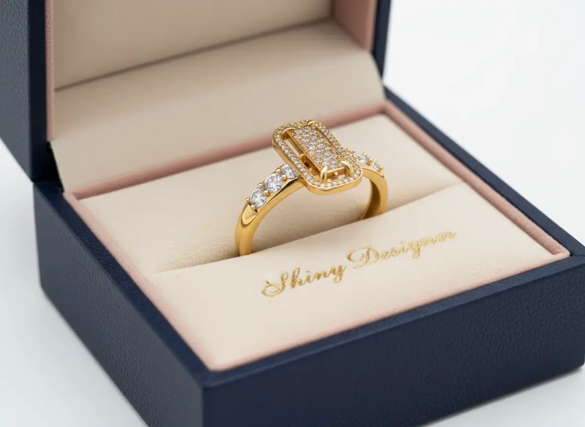 Ring Solitaire Ring Code 003 3D Model — image 11