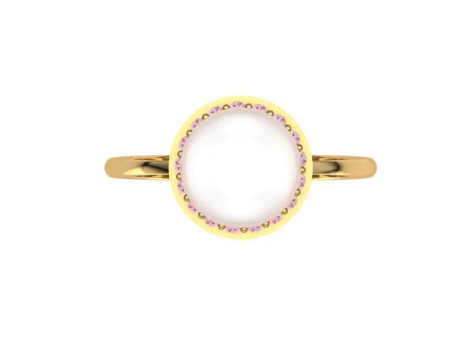 Ring Solitaire Ring Code 06 3D Model — image 3