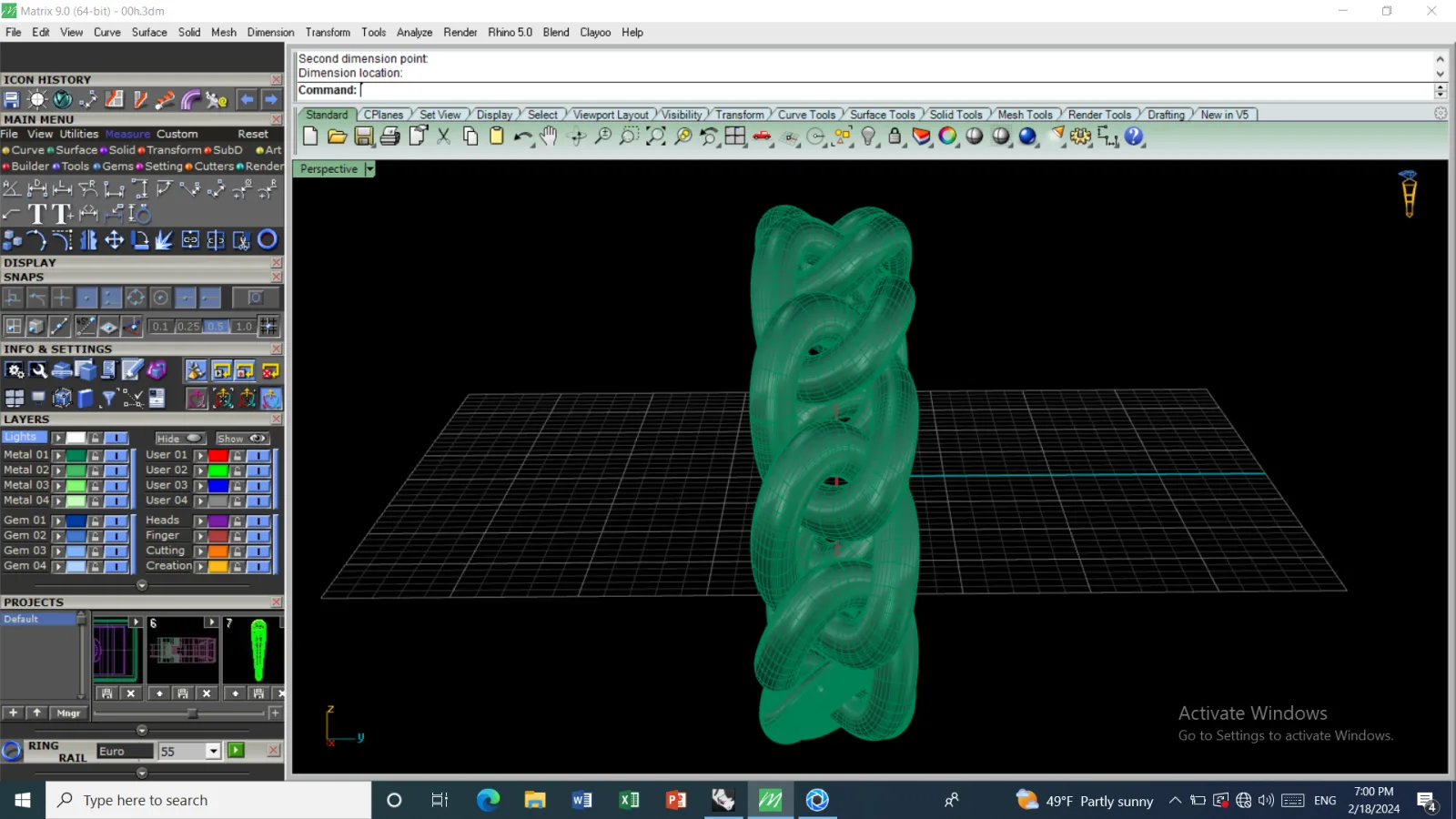 Cartier Ring 3D Model — image 4