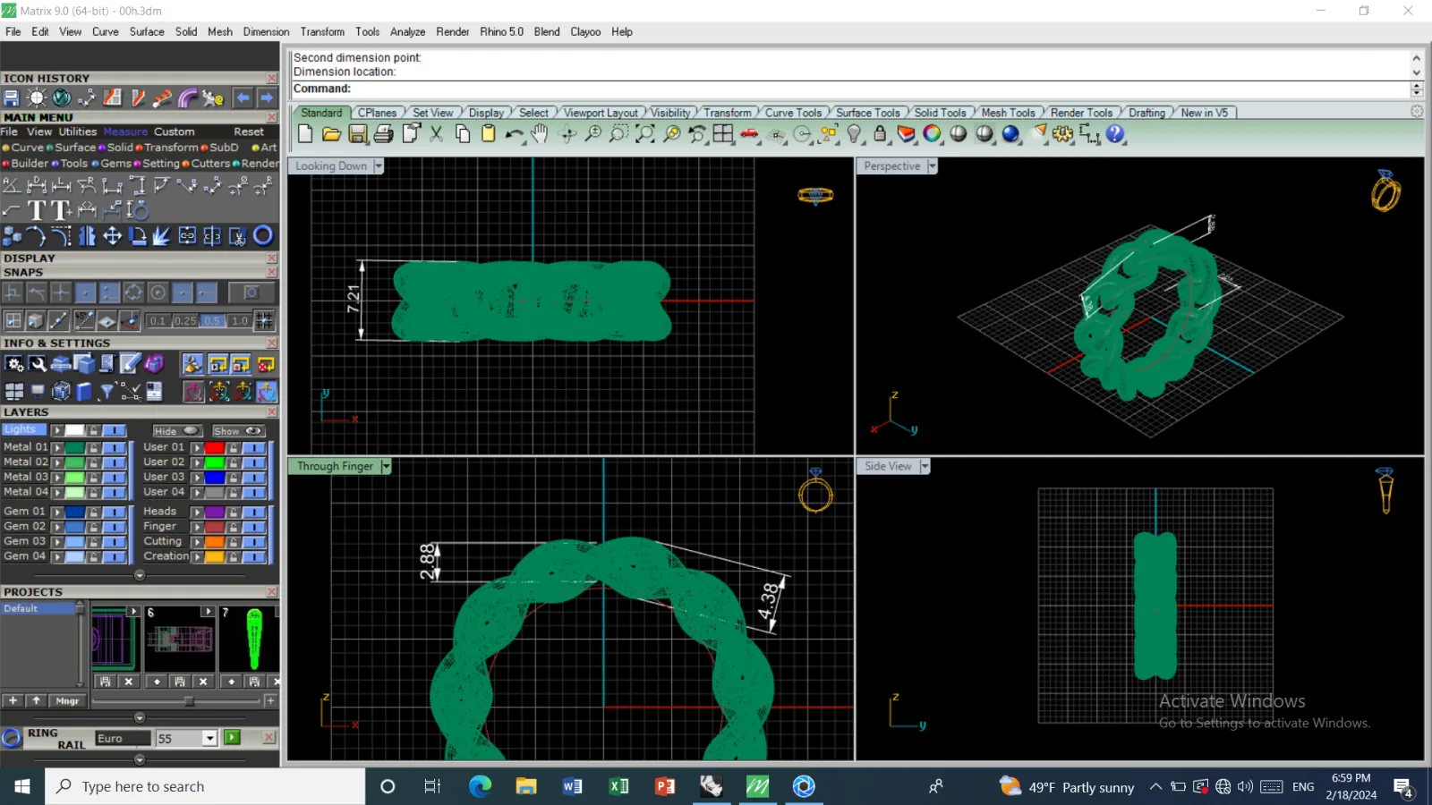 Cartier Ring 3D Model — image 2