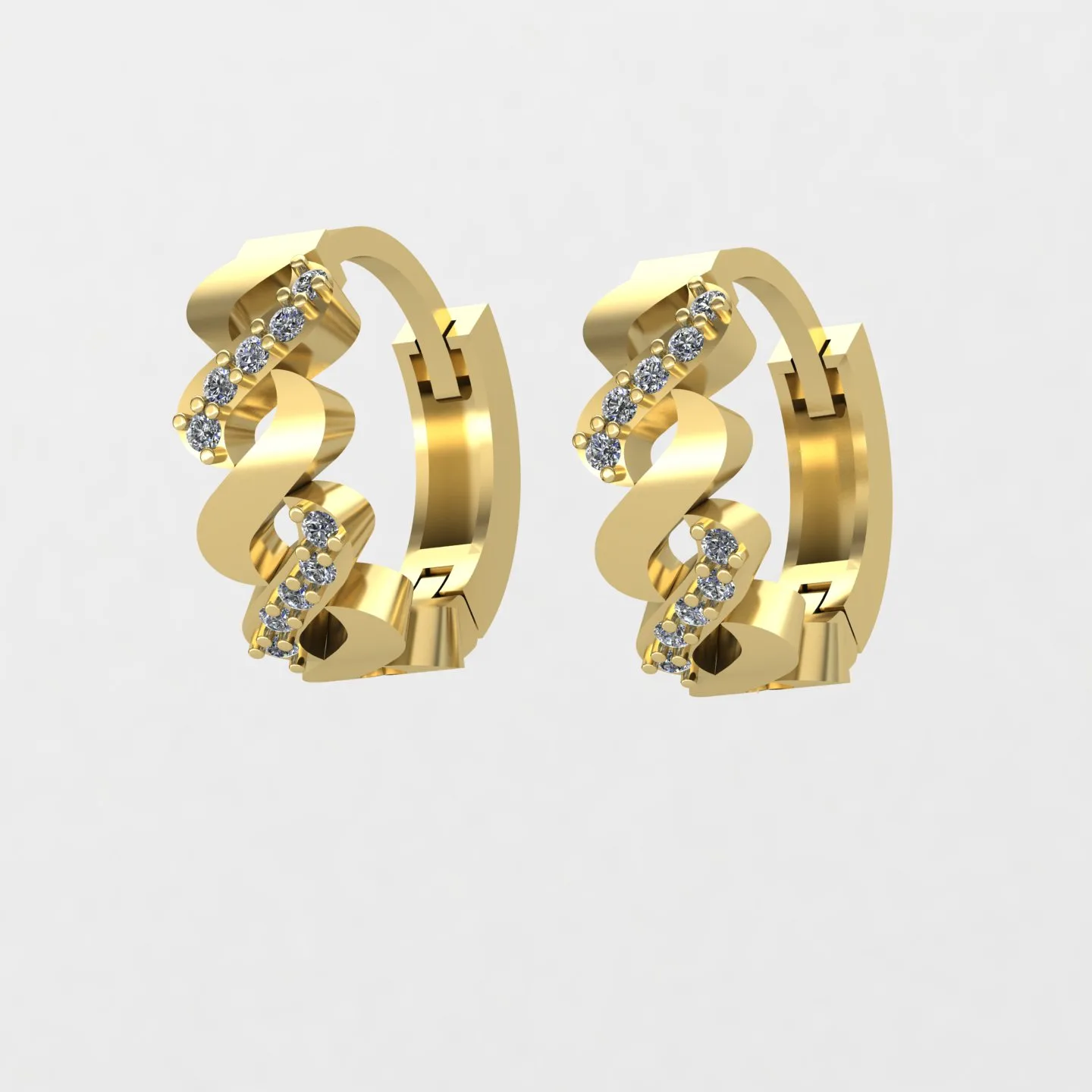 Half Set Code 01 3D Model — image 6
