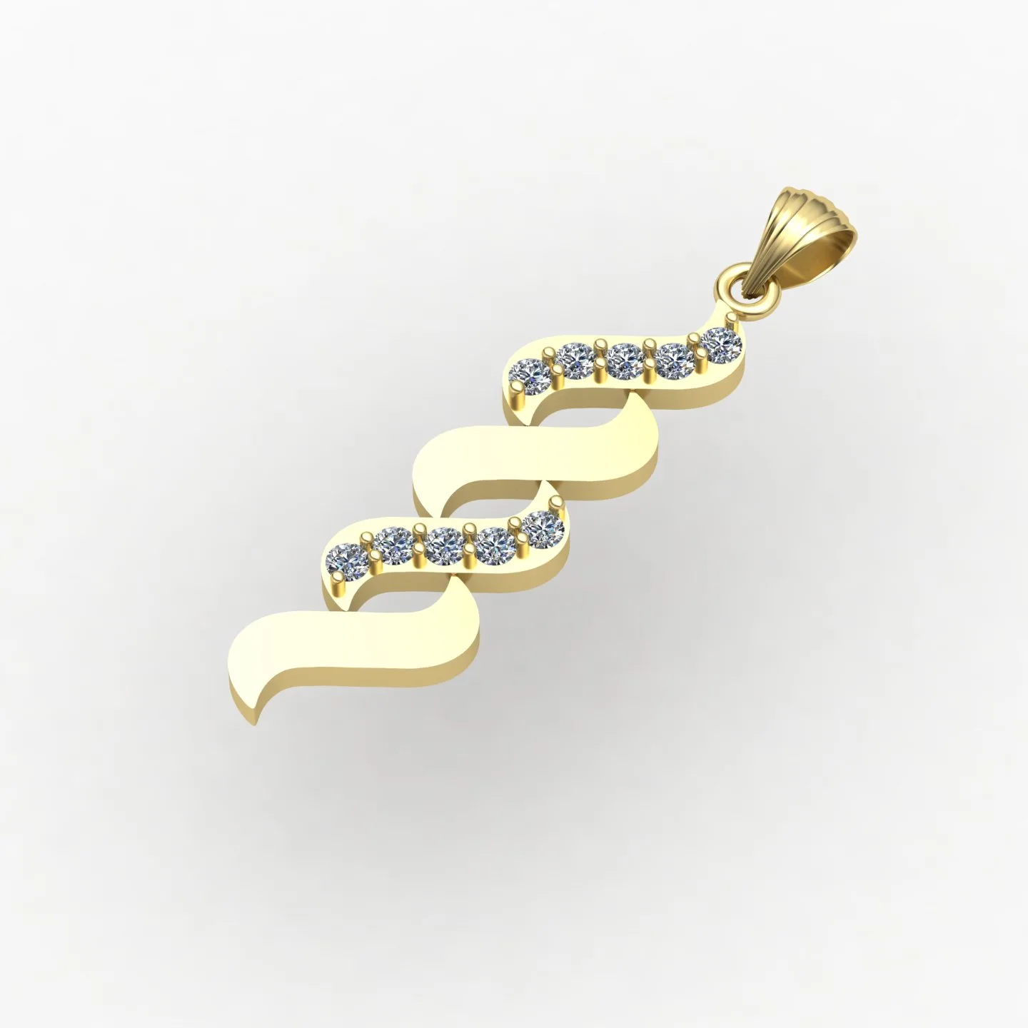 Half Set Code 01 3D Model — image 8