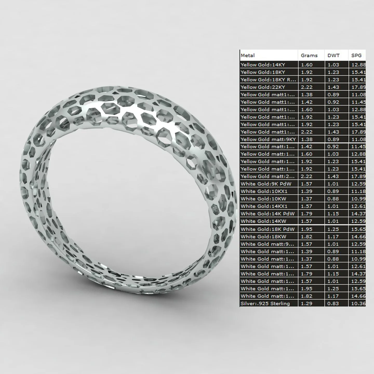 Fyvzhn Ring Code 03 3D Model — image 10