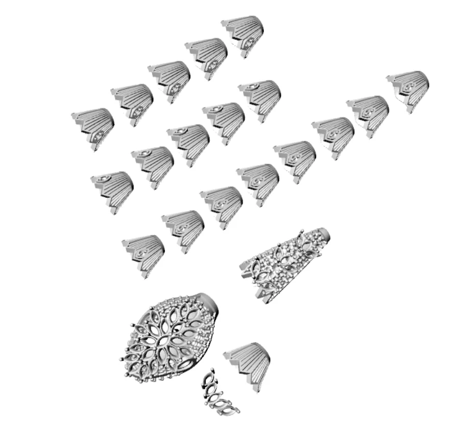 Bvlgari Snake Ring 3D Model — image 5