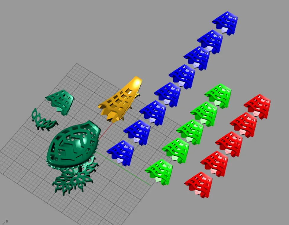 Bvlgari Snake Ring 3D Model — image 4