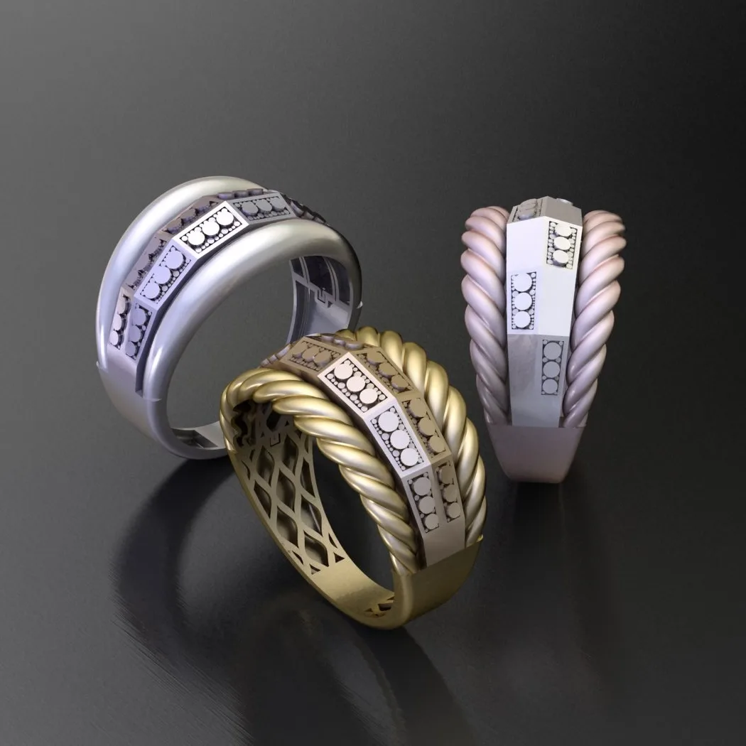 Tarashkhor Shayma Ring 03 3D Model
