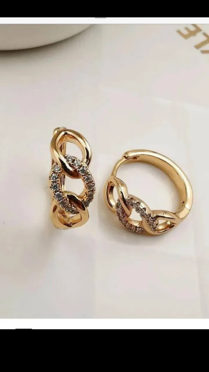 Cartier Earrings 3D Model — image 2