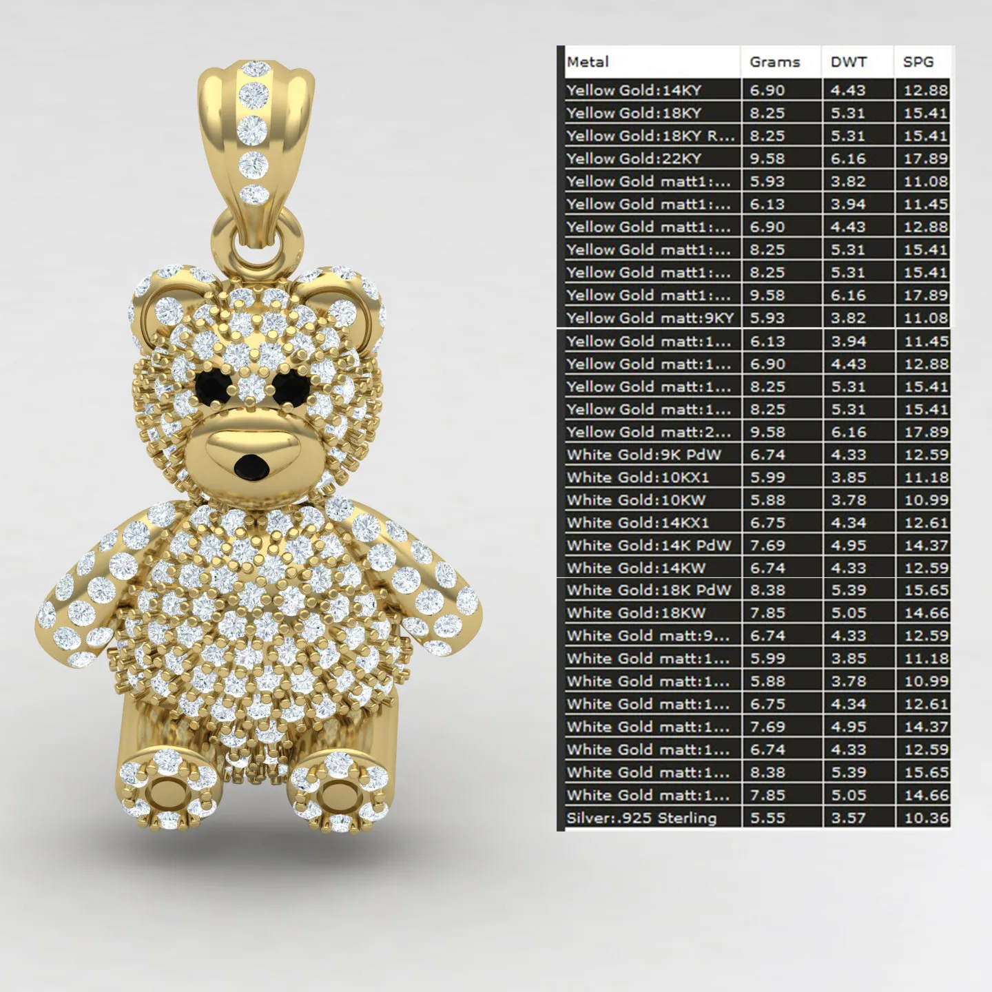 Aroski Pendant Code 01 3D Model — image 7