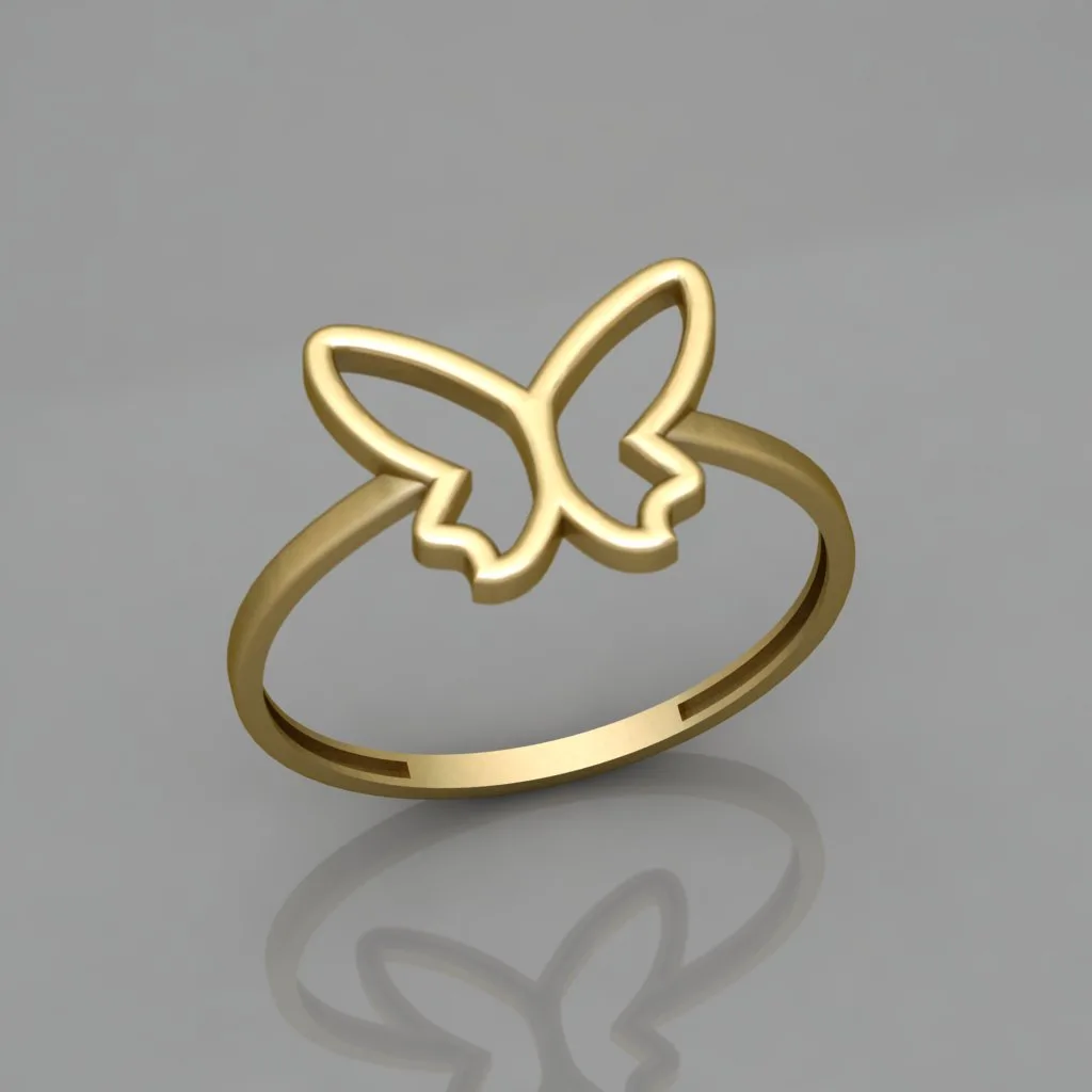Minimal Shayma Ring 04 3D Model — image 2