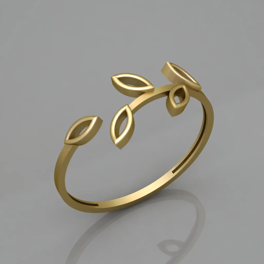 Minimal Shayma Ring 04 3D Model — image 7