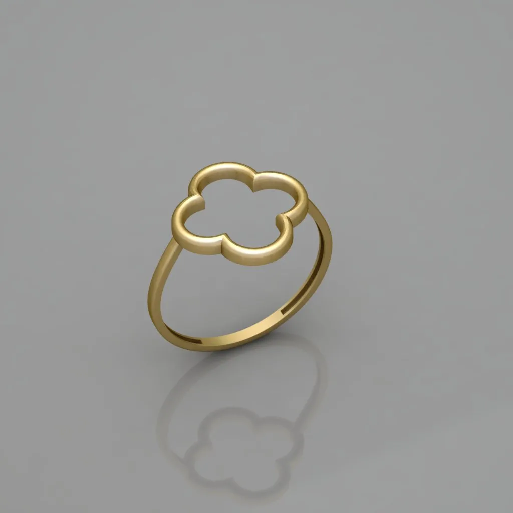 Minimal Shayma Ring 04 3D Model — image 3