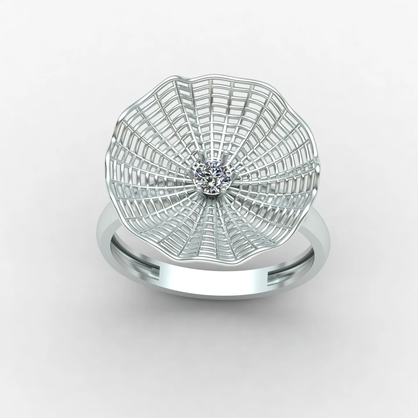 Flower Fyvzhn Ring Code 03 3D Model — image 10