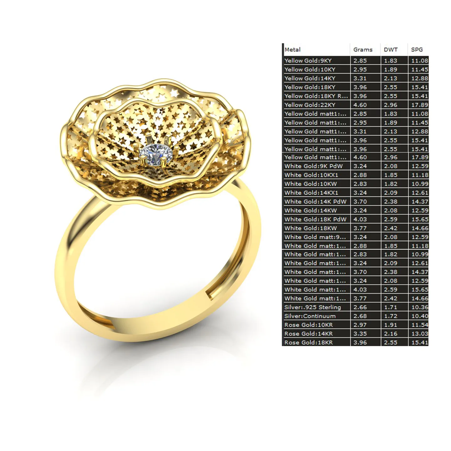 Fyvzhn Ring Code 05 3D Model — image 7