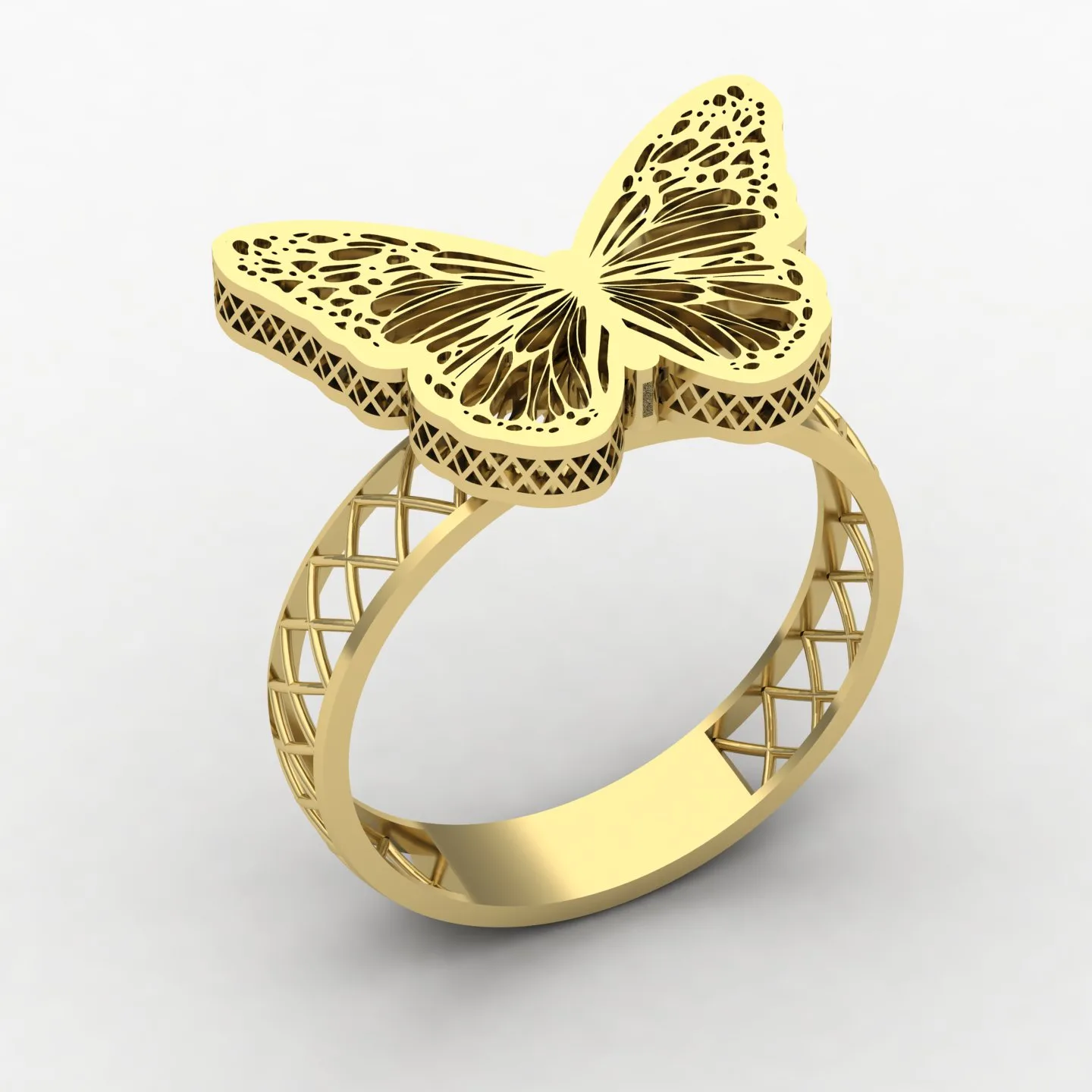 Butterfly Fyvzhn Half Set Code 01 3D Model — image 5
