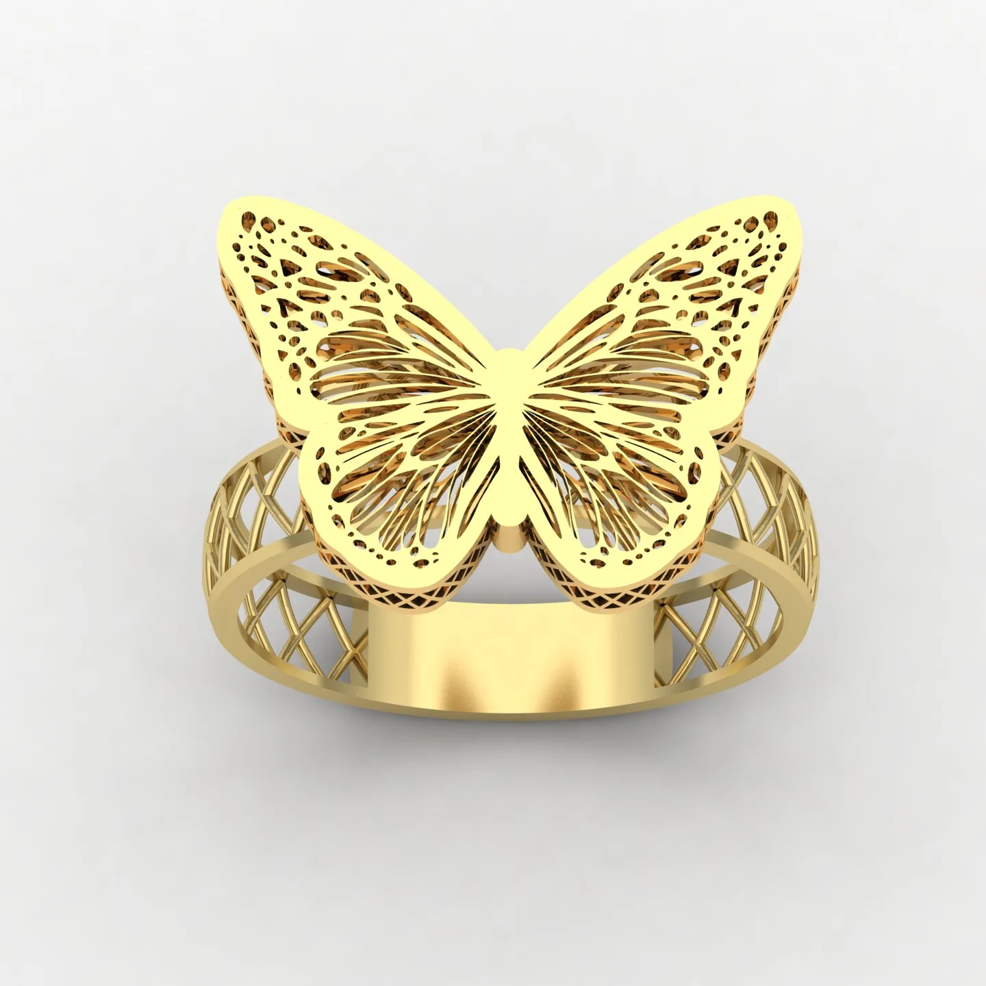 Butterfly Fyvzhn Half Set Code 01 3D Model — image 3