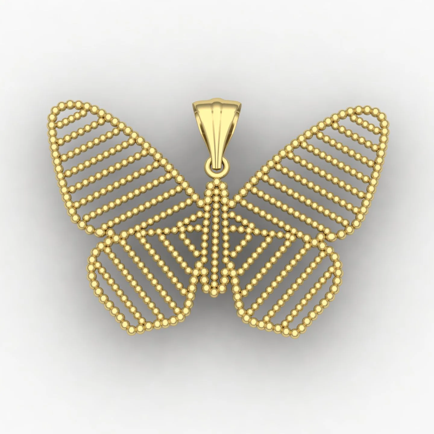 Butterfly Pendant Code 03 3D Model