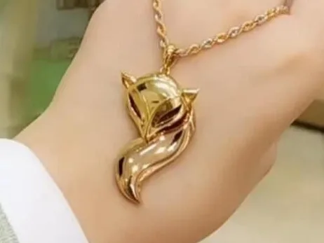 آویز گردنبند روباه - Fox Pendant