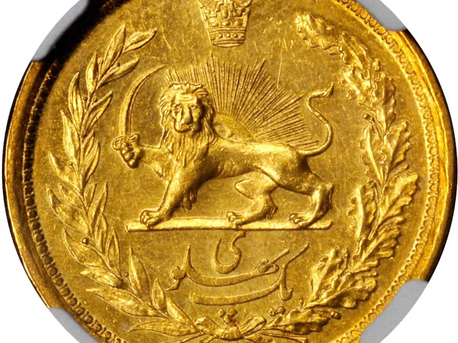 Pahlvi Raza Shah Sal Coin 1310 3D Model — image 3