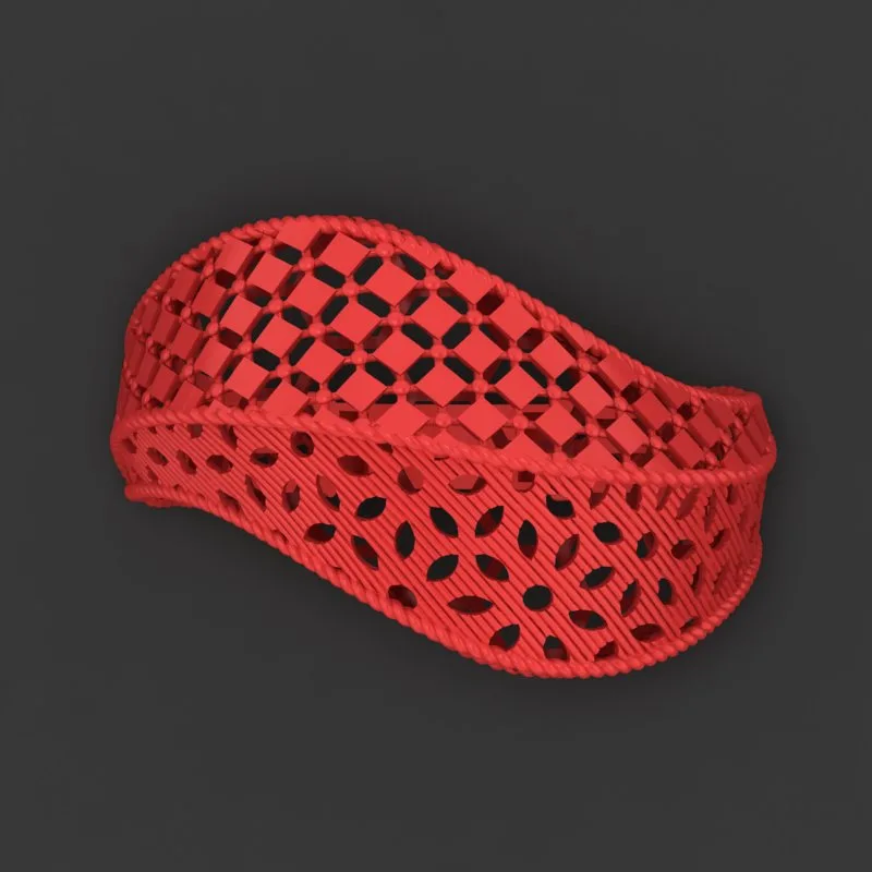 Cut Khor Aineh Fyvzhn Ring R-T-21 3D Model — image 2