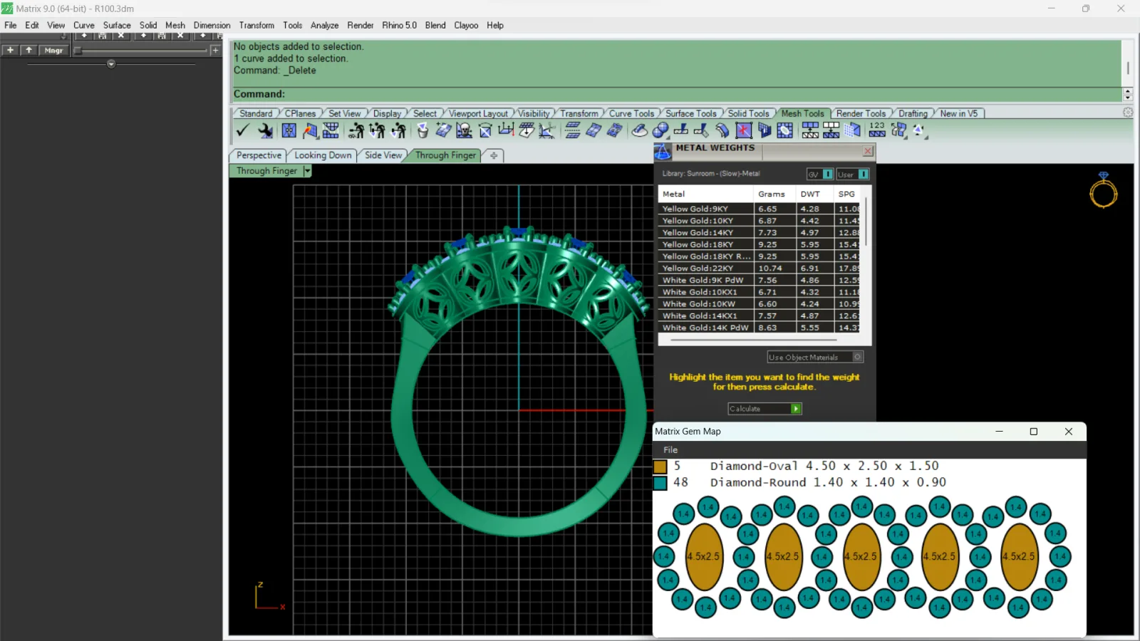 Ring Jewelry Code 002 3D Model — image 2