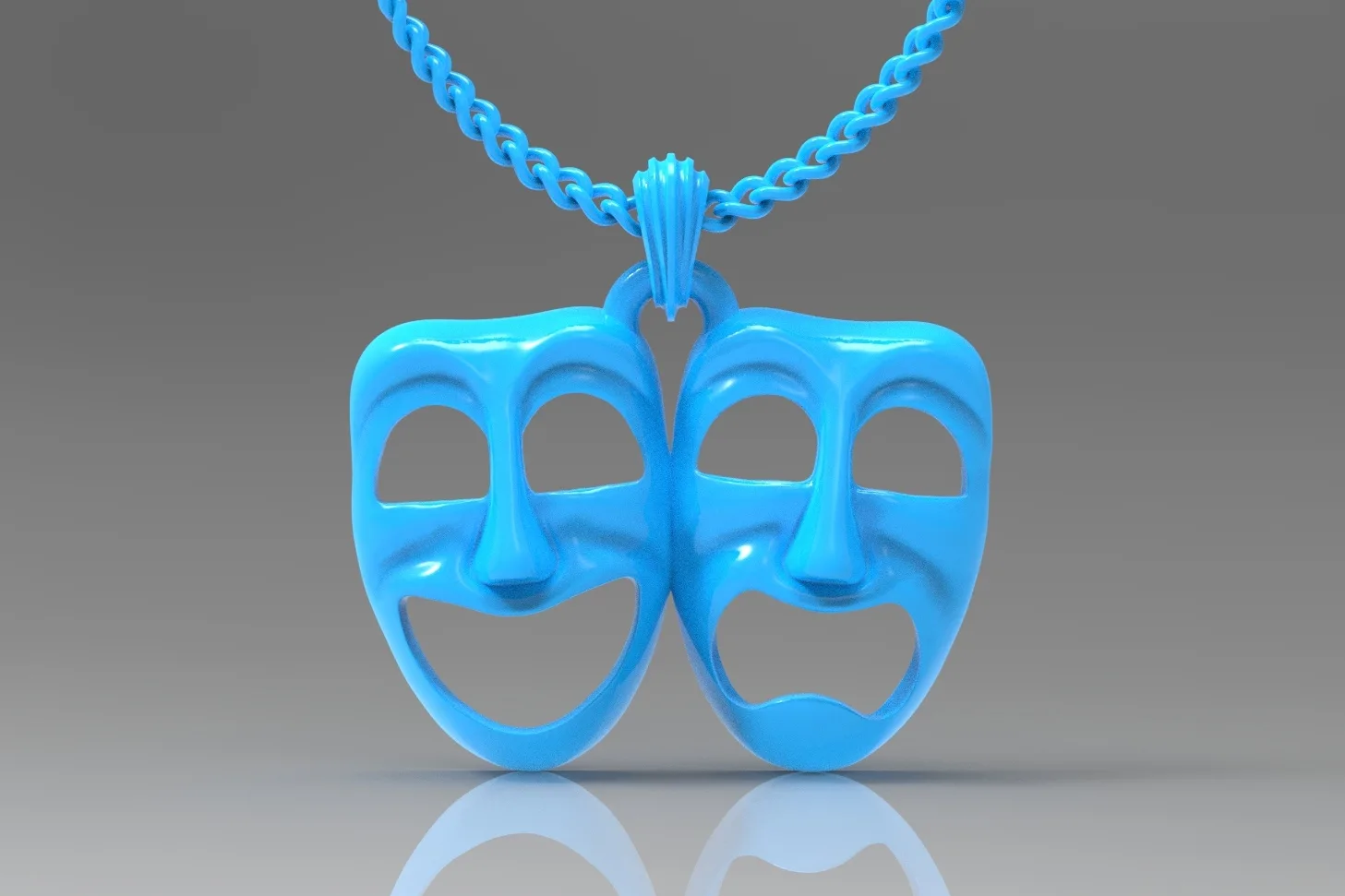 آویز Happy and Sad Face — تصویر ۳