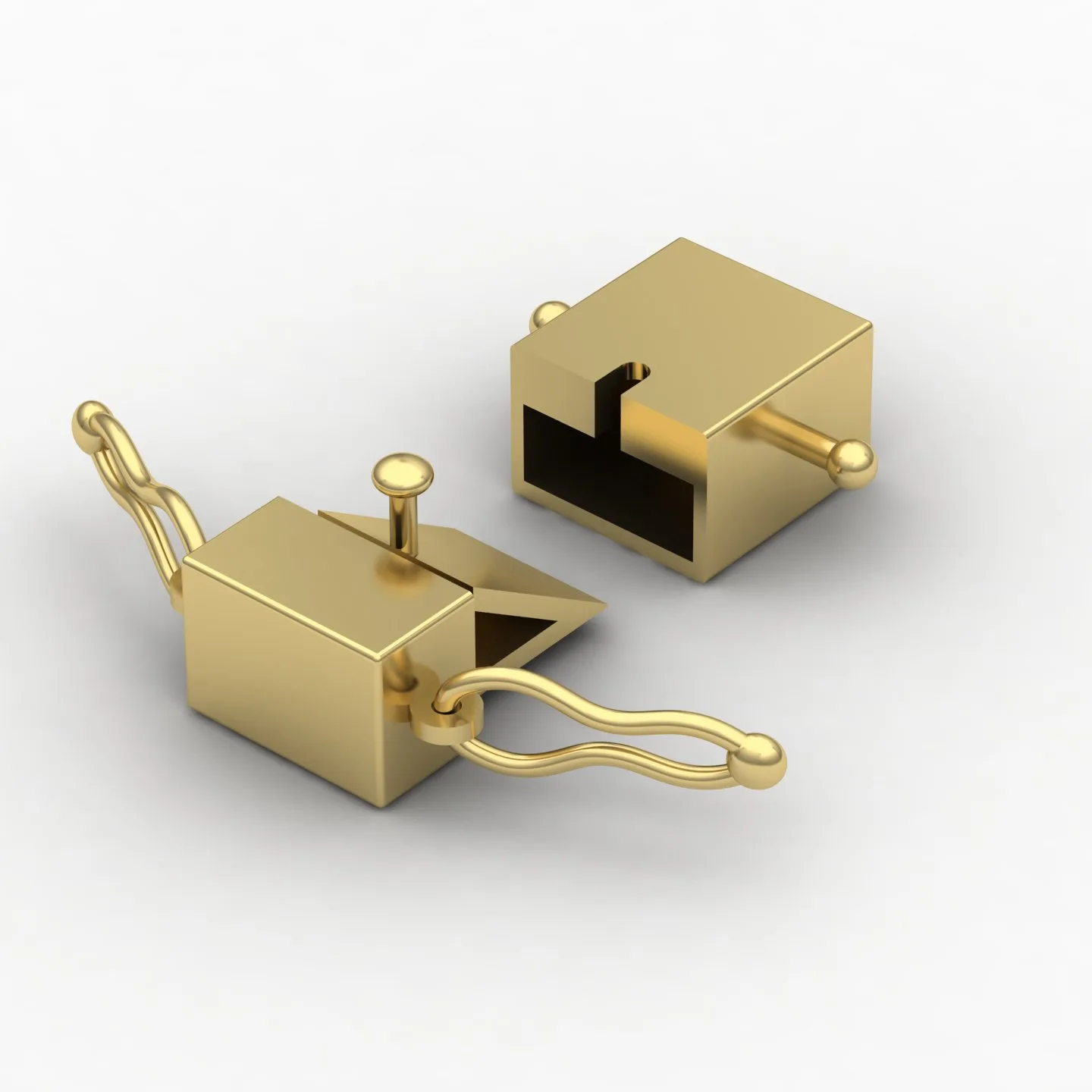 Jabeh Ai Clasp Code 01 3D Model — image 7