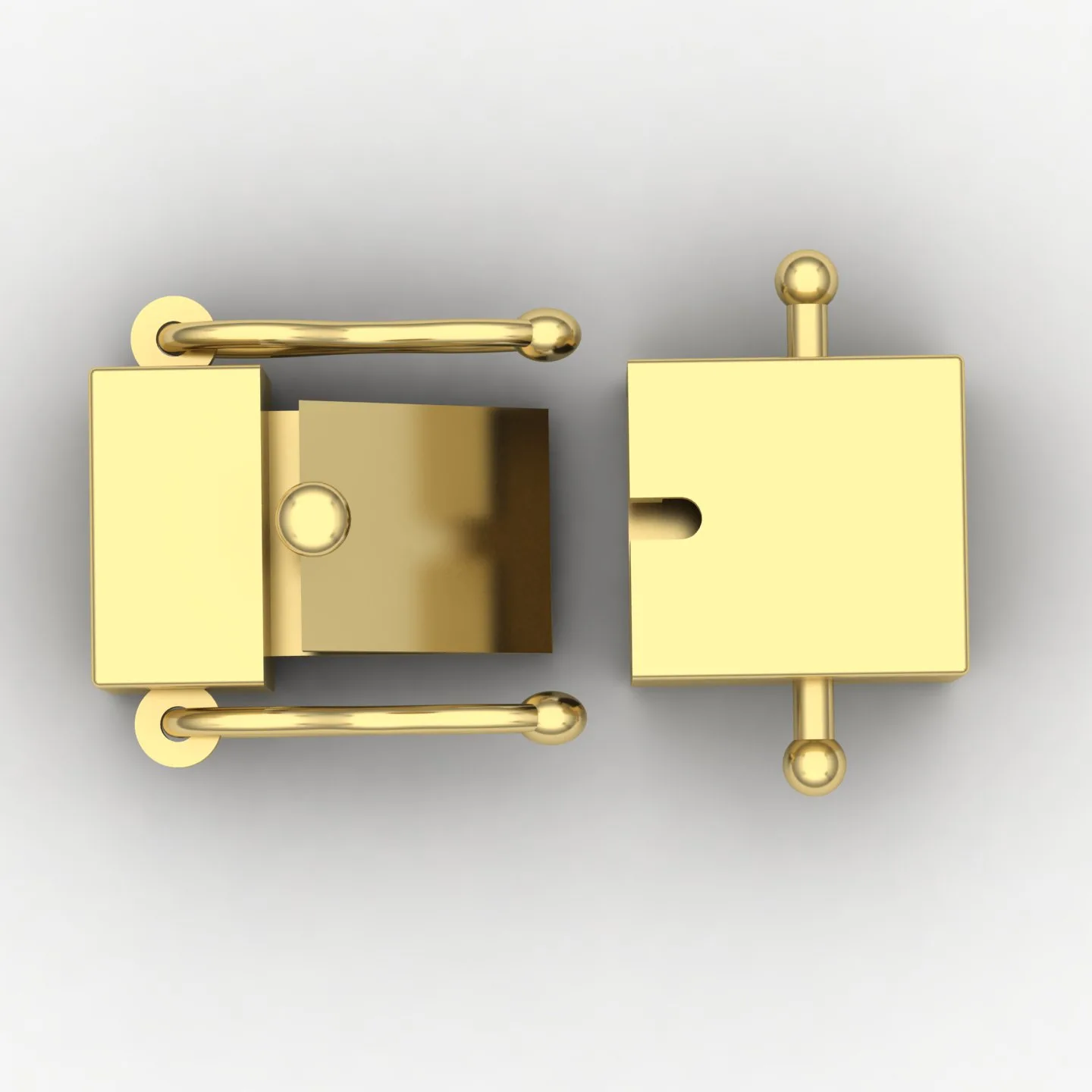 Jabeh Ai Clasp Code 01 3D Model — image 10