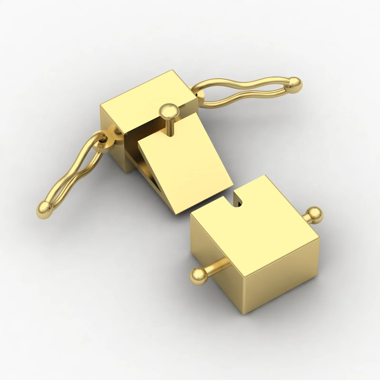 Jabeh Ai Clasp Code 01 3D Model — image 8