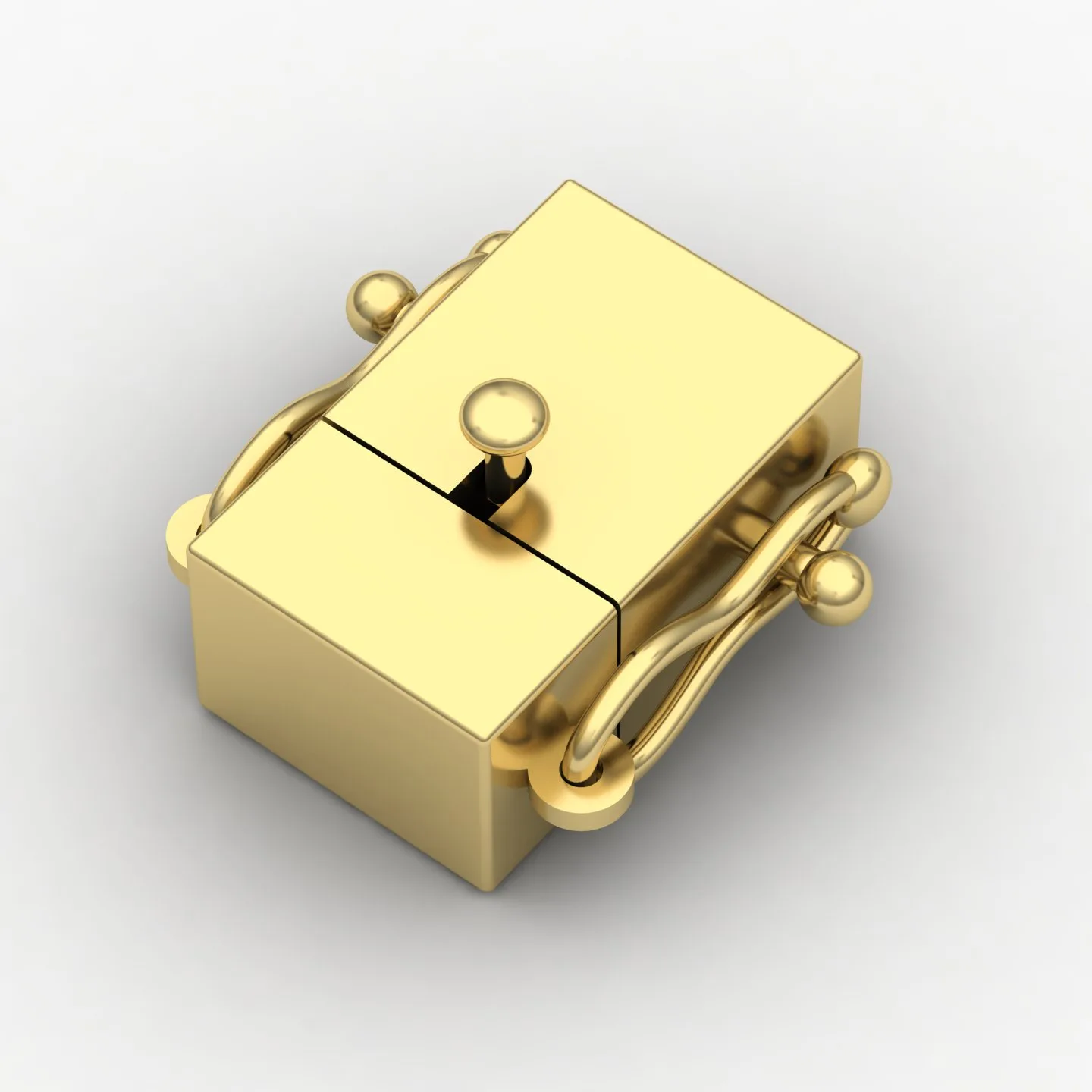 Jabeh Ai Clasp Code 01 3D Model — image 2