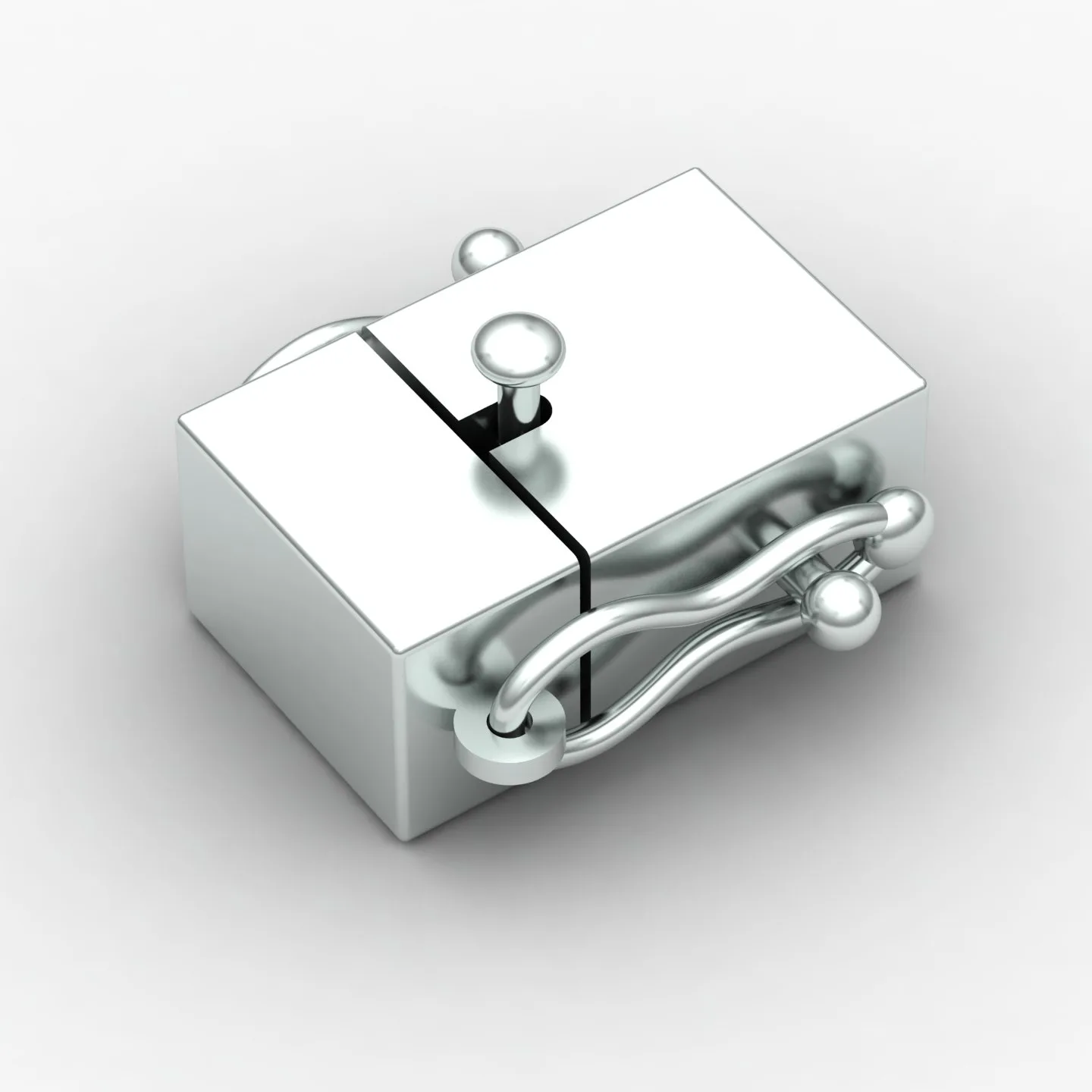 Jabeh Ai Clasp Code 01 3D Model — image 11