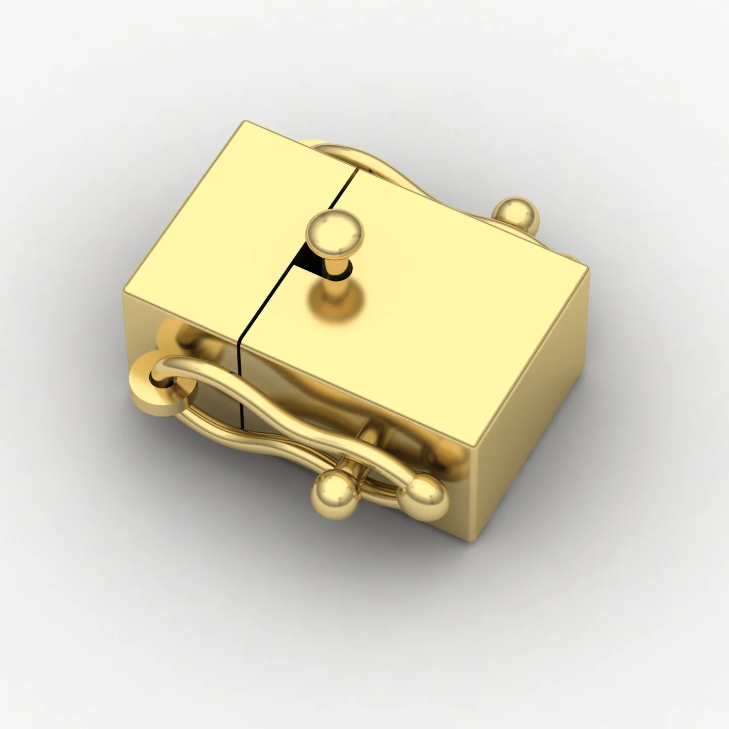 Jabeh Ai Clasp Code 01 3D Model — image 3